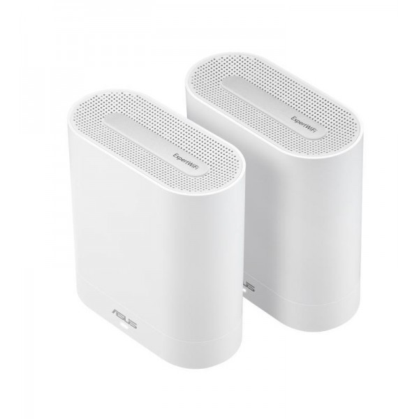 ASUS EBM68(2PK) ? Expert Wifi Tri-bande (2,4 GHz / 5 GHz / 5 GHz) Wi-Fi 6 (802.11ax) Blanc 3 Interne 