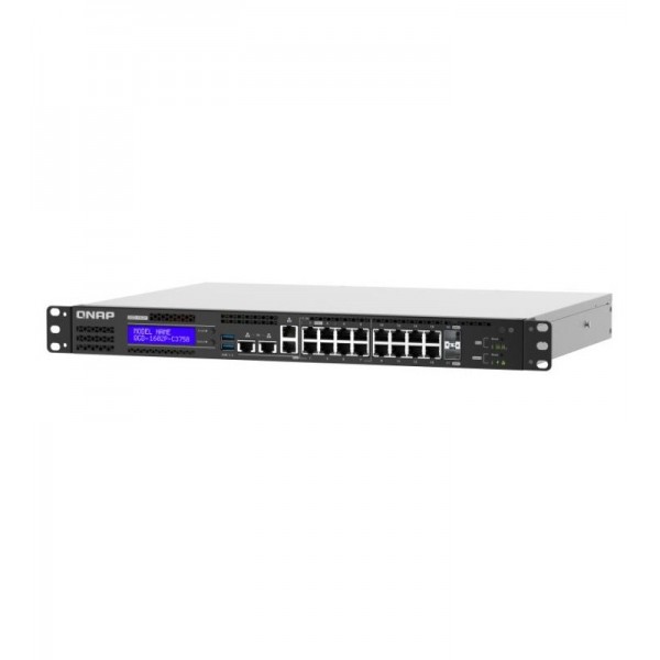 QNAP SWITCH 16 Ports Rack *QGD-1602P-C3558-8G 