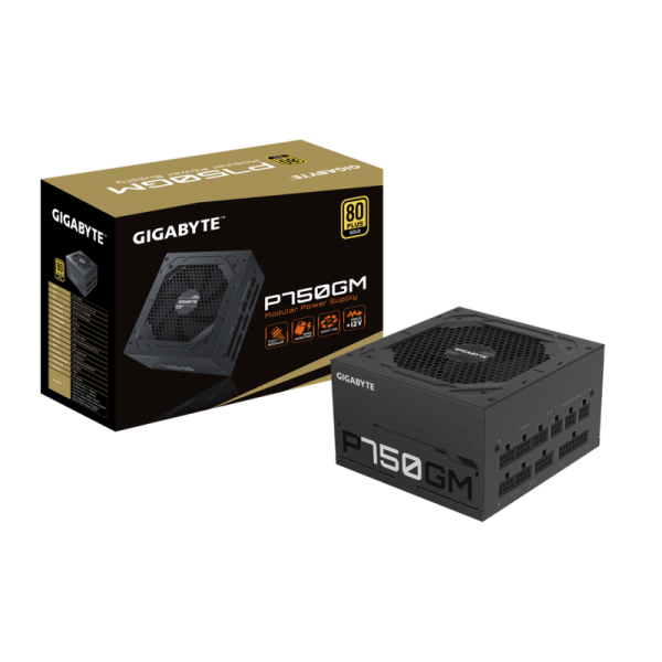 GIGABYTE 750W - GP-UD750GM - 80+ Gold 