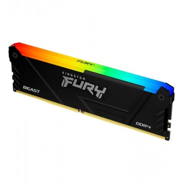 KINGSTON 8G  (1x8G) D4 3200Mhz FURY Beast Rgb*KF432C16BB2A/8 