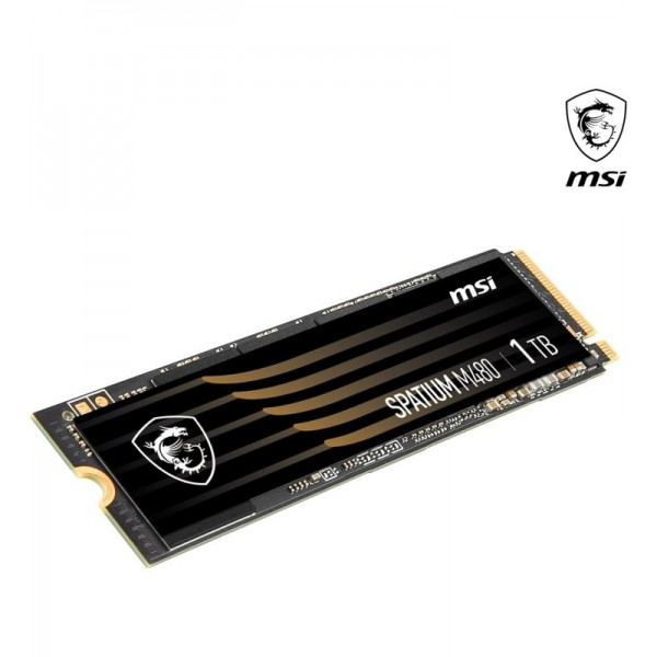 MSI SPATIUM M480 PRO PCIe 4.0 NVMe M.2 1TB 1 To PCI Express 4.0 3D NAND 