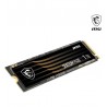 MSI SPATIUM M480 PRO PCIe 4.0 NVMe M.2 1TB 1 To PCI Express 4.0 3D NAND 