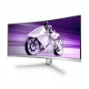 Philips 34M2C8600/00 écran plat de PC 86,4 cm (34") 3440 x 1440 pixels Wide Quad HD OLED Blanc 