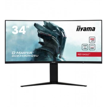 iiyama G-MASTER GCB3480WQSU-B1 écran plat de PC 86,4 cm (34") 3440 x 1440 pixels UltraWide Quad HD LCD Noir 