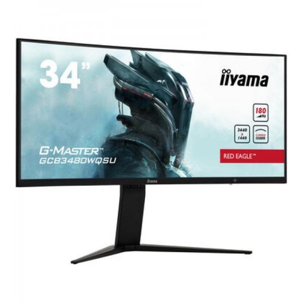 iiyama G-MASTER GCB3480WQSU-B1 écran plat de PC 86,4 cm (34") 3440 x 1440 pixels UltraWide Quad HD LCD Noir 