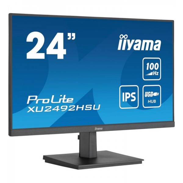 iiyama ProLite écran plat de PC 60,5 cm (23.8") 1920 x 1080 pixels Full HD LED Noir 