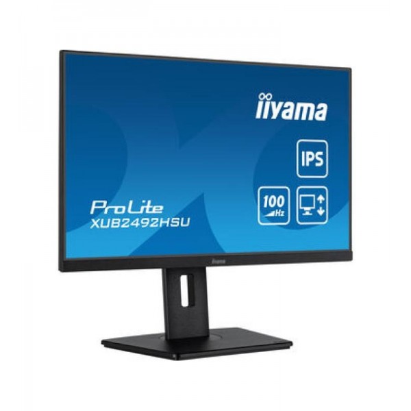 iiyama XUB2492HSU-B6 écran plat de PC 60,5 cm (23.8") 1920 x 1080 pixels Full HD LED Noir 