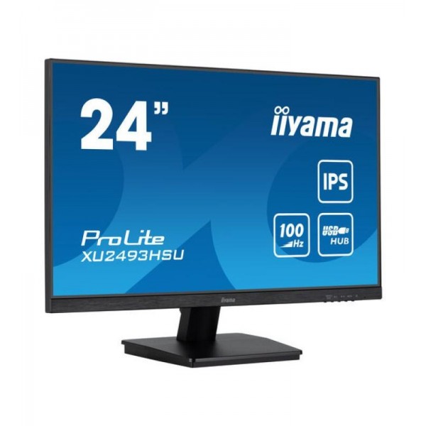 iiyama ProLite XU2493HSU-B6 écran plat de PC 61 cm (24") 1920 x 1080 pixels Full HD LED Noir 