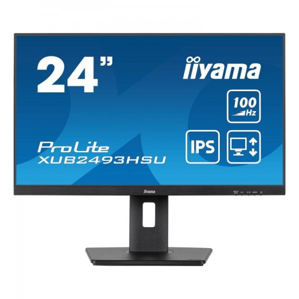 iiyama ProLite écran plat de PC 60,5 cm (23.8") 1920 x 1080 pixels Full HD LED Noir 