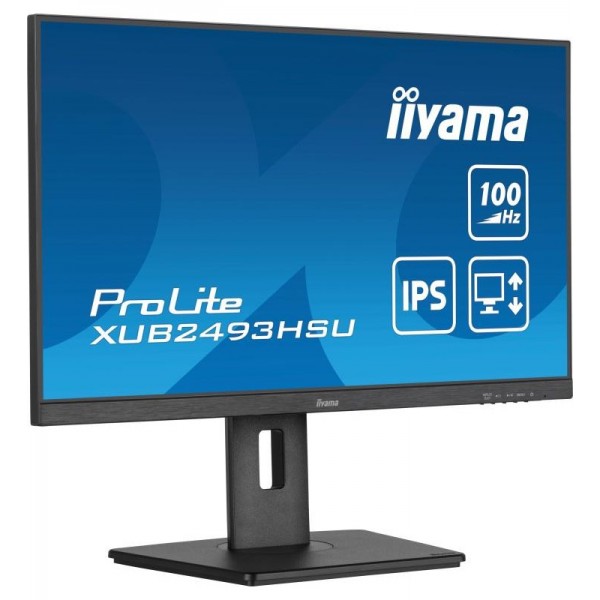 iiyama ProLite écran plat de PC 60,5 cm (23.8") 1920 x 1080 pixels Full HD LED Noir 