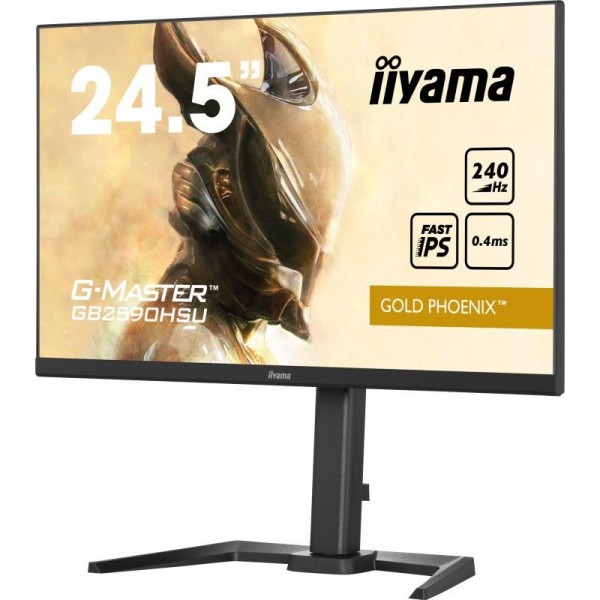 iiyama G-MASTER GB2590HSU-B5 écran plat de PC 62,2 cm (24.5") 1920 x 1080 pixels Full HD LCD Noir 