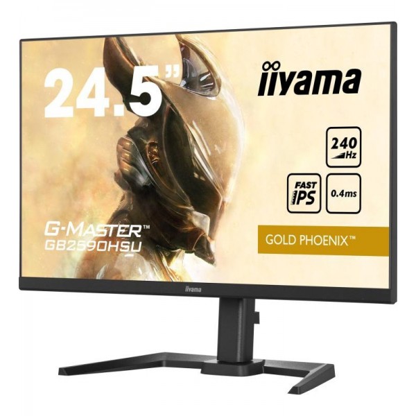 iiyama G-MASTER GB2590HSU-B5 écran plat de PC 62,2 cm (24.5") 1920 x 1080 pixels Full HD LCD Noir 