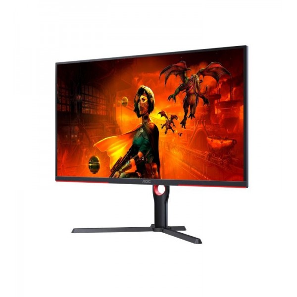 AOC G3 U32G3X LED display 80 cm (31.5") 3840 x 2160 pixels 4K Ultra HD Noir, Rouge 