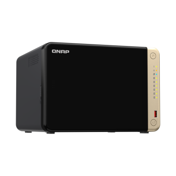 QNAP TS-664 NAS Tower Ethernet/LAN Noir N5095 