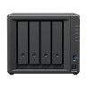 Synology DiskStation DS423+ serveur de stockage NAS Rack (8 U) Ethernet/LAN Noir J4125 