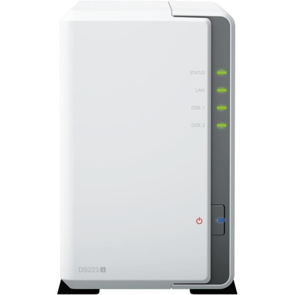 Synology DiskStation DS223J serveur de stockage NAS Bureau Ethernet/LAN Blanc RTD1619B 