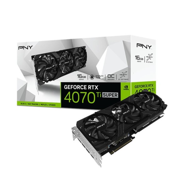 PNY RTX 4070Ti Super 16GB VERTO LED OC 