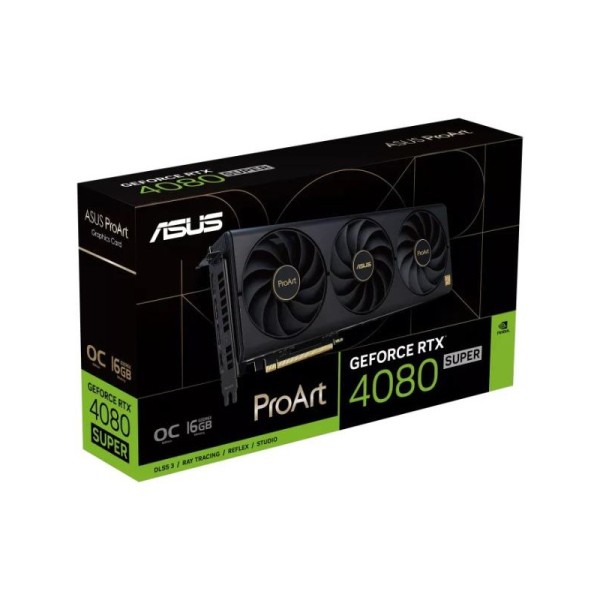 ASUS ProArt -RTX4080S-O16G NVIDIA GeForce RTX 4080 SUPER 16 Go GDDR6X 