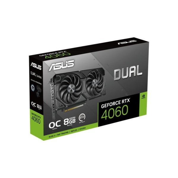 ASUS Dual -RTX4060-O8G-EVO NVIDIA GeForce RTX 4060 8 Go GDDR6 