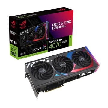 ASUS ROG -STRIX-RTX4070S-O12G-GAMING NVIDIA GeForce RTX 4070 SUPER 12 Go GDDR6X 