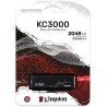 KINGSTON SSD KC3000 2T PCIe 4.0 NVMe M.2 *SKC3000D/2048G 