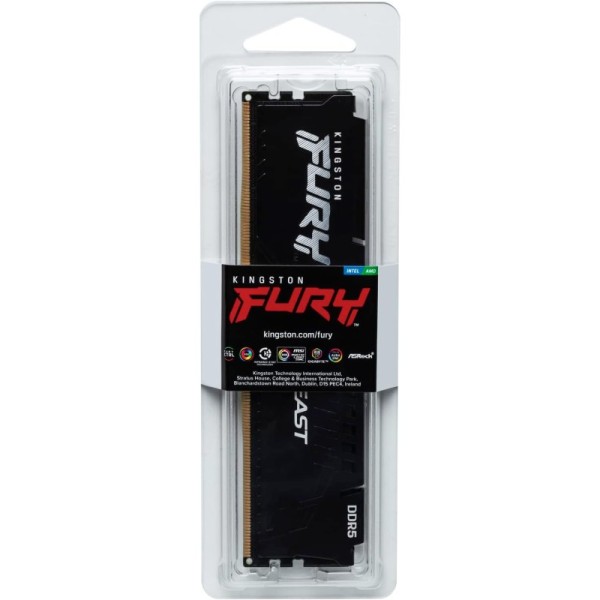 Kingston Technology FURY Beast 32 Go 5600 MT/s DDR5 CL36 DIMM Black EXPO 