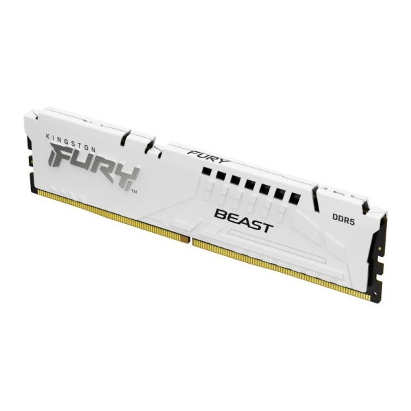 Kingston Technology FURY Beast 32 Go 5200 MT/s DDR5 CL40 DIMM (Kits de 2) White XMP 