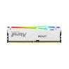 Kingston Technology FURY Beast 32 Go 5600 MT/s DDR5 CL36 DIMM (Kits de 2) White RGB EXPO 