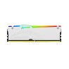 Kingston Technology FURY Beast 32 Go 5600 MT/s DDR5 CL36 DIMM (Kits de 2) White RGB EXPO 