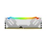 Kingston Technology FURY 32 Go 6000 MT/s DDR5 CL32 DIMM (Kits de 2) Renegade RGB Blanc XMP 