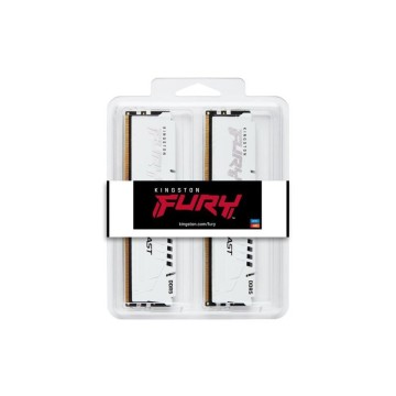 Kingston Technology FURY Beast 64 Go 6000 MT/s DDR5 CL36 DIMM (Kits de 2) White EXPO 