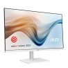 MSI Modern MD272QXP écran plat de PC 68,6 cm (27") 2560 x 1440 pixels Wide Quad HD LCD Blanc 