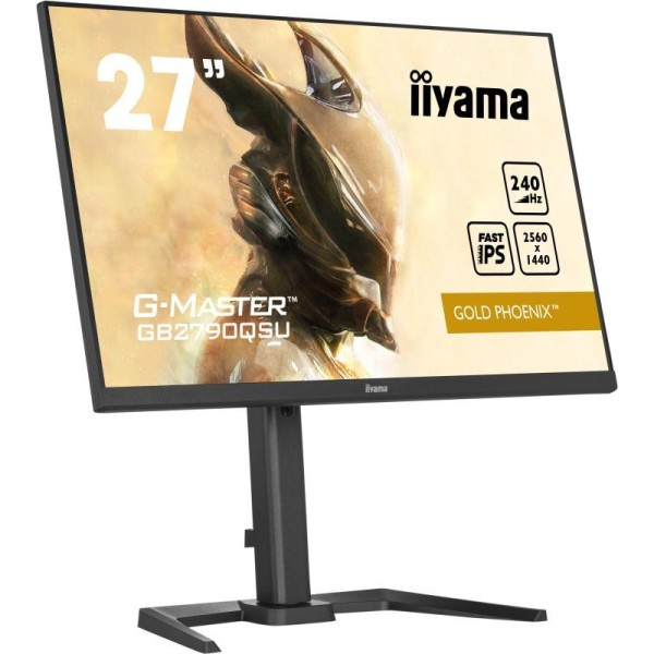 iiyama GB2790QSU-B5 écran plat de PC 68,6 cm (27") 2560 x 1440 pixels Wide Quad HD LCD Noir 