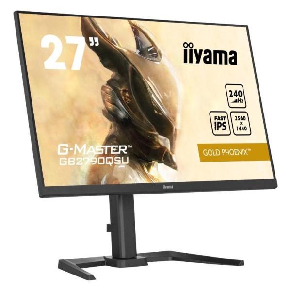 iiyama GB2790QSU-B5 écran plat de PC 68,6 cm (27") 2560 x 1440 pixels Wide Quad HD LCD Noir 