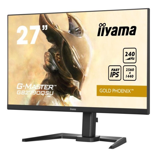 iiyama GB2790QSU-B5 écran plat de PC 68,6 cm (27") 2560 x 1440 pixels Wide Quad HD LCD Noir 