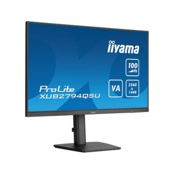 iiyama ProLite XUB2794QSU-B6 écran plat de PC 68,6 cm (27") 2560 x 1440 pixels Wide Quad HD LCD Noir 