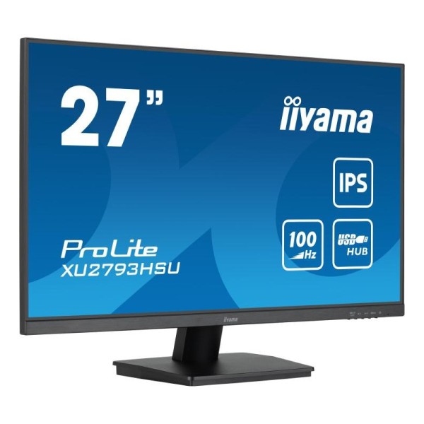 iiyama ProLite écran plat de PC 68,6 cm (27") 1920 x 1080 pixels Full HD LED Noir 