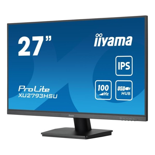 iiyama ProLite écran plat de PC 68,6 cm (27") 1920 x 1080 pixels Full HD LED Noir 