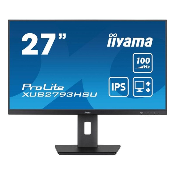 iiyama ProLite écran plat de PC 68,6 cm (27") 1920 x 1080 pixels Full HD LED Noir 