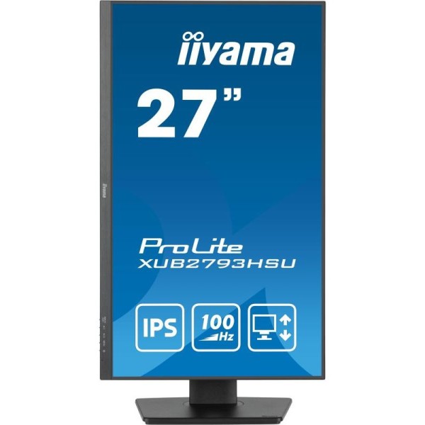 iiyama ProLite écran plat de PC 68,6 cm (27") 1920 x 1080 pixels Full HD LED Noir 