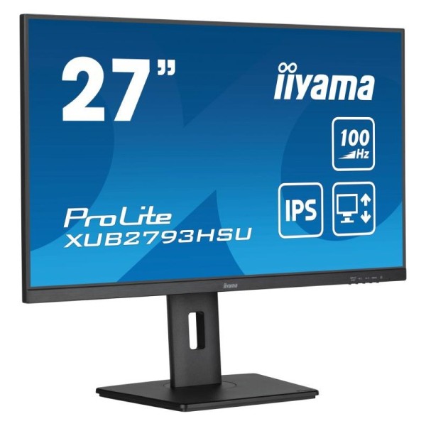 iiyama ProLite écran plat de PC 68,6 cm (27") 1920 x 1080 pixels Full HD LED Noir 