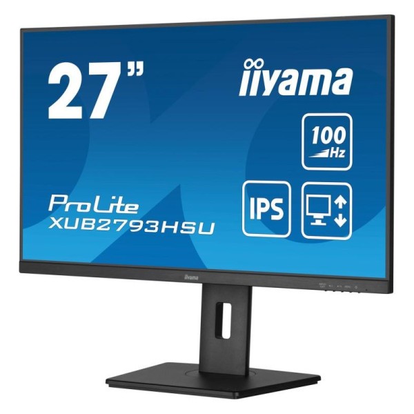 iiyama ProLite écran plat de PC 68,6 cm (27") 1920 x 1080 pixels Full HD LED Noir 