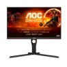 AOC G3 U27G3X/BK écran plat de PC 68,6 cm (27") 3840 x 2160 pixels 4K Ultra HD LED Noir, Rouge 