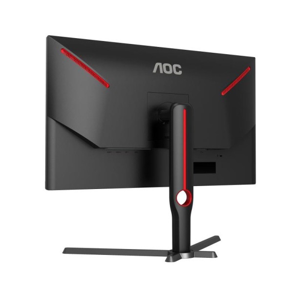 AOC G3 U27G3X/BK écran plat de PC 68,6 cm (27") 3840 x 2160 pixels 4K Ultra HD LED Noir, Rouge 