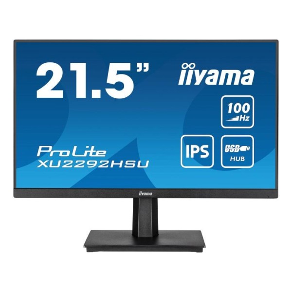 iiyama ProLite XU2292HSU-B6 écran plat de PC 54,6 cm (21.5") 1920 x 1080 pixels Full HD LED Noir 