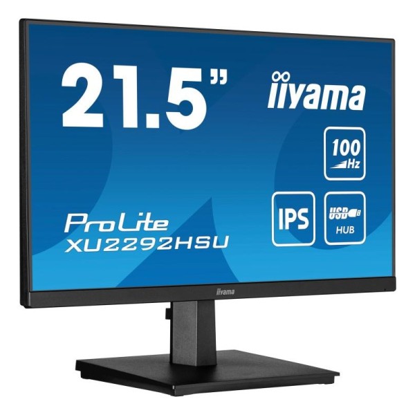 iiyama ProLite XU2292HSU-B6 écran plat de PC 54,6 cm (21.5") 1920 x 1080 pixels Full HD LED Noir 