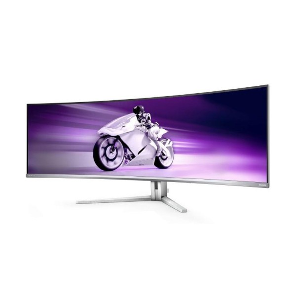 Philips 49M2C8900/00 écran plat de PC 124,2 cm (48.9") 5120 x 1440 pixels Blanc 