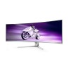 Philips 49M2C8900/00 écran plat de PC 124,2 cm (48.9") 5120 x 1440 pixels Blanc 