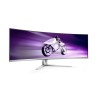 Philips 49M2C8900/00 écran plat de PC 124,2 cm (48.9") 5120 x 1440 pixels Blanc 