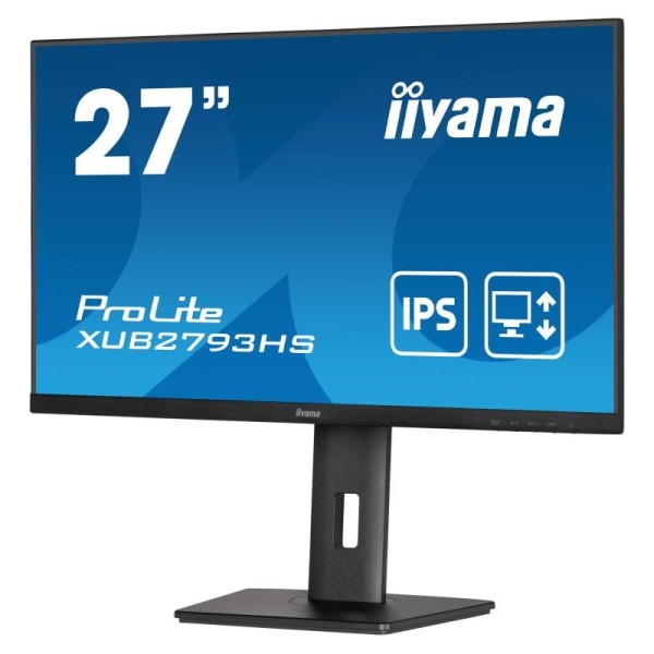 iiyama ProLite XUB2793HS-B6 LED display 68,6 cm (27") 1920 x 1080 pixels Full HD Noir 